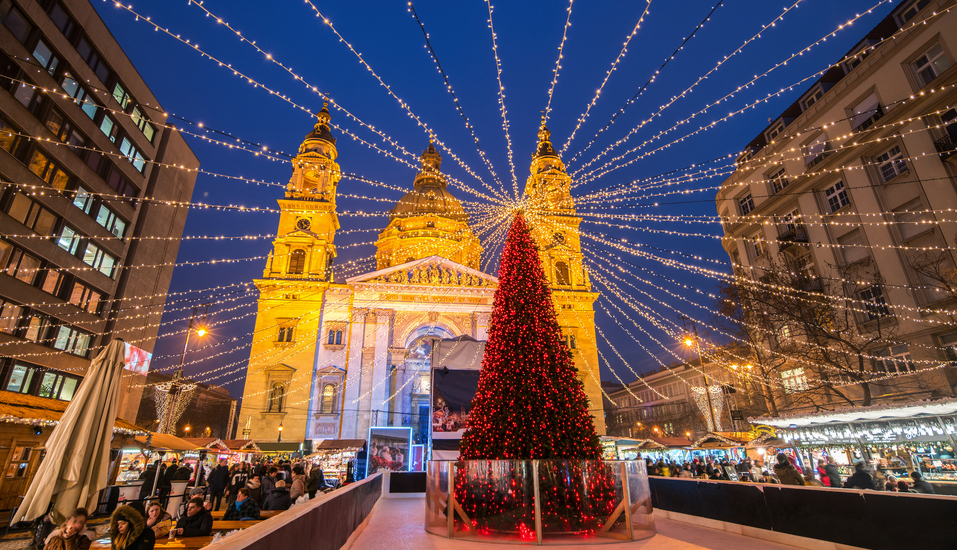 Erleben Sie Weihnachten in der ungarischen Hauptstadt Budapest.