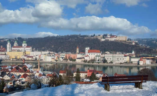 Verbringen Sie die Weihnachtstage in der Nähe von Passau.