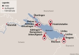 Ihre Reisezielkarte