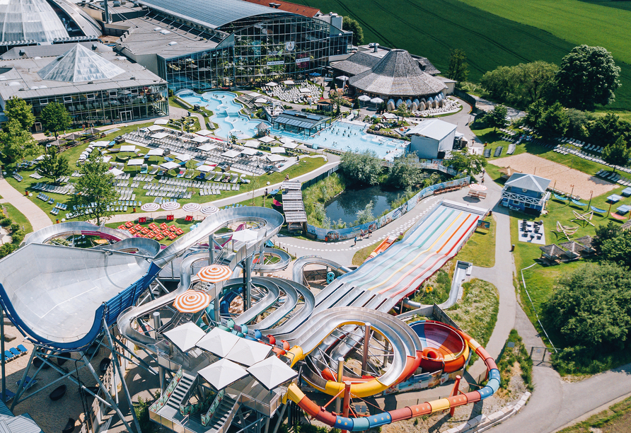 Die Therme Erding ist die größte Therme der Welt.