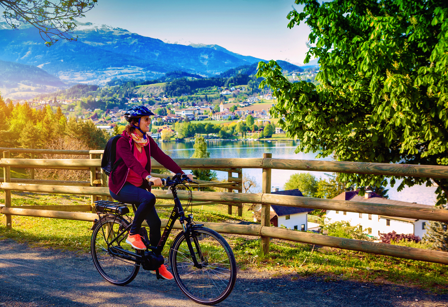 Willkommen zu Ihrer einmalig schönen Radrundreise an den Kärntner Seen!