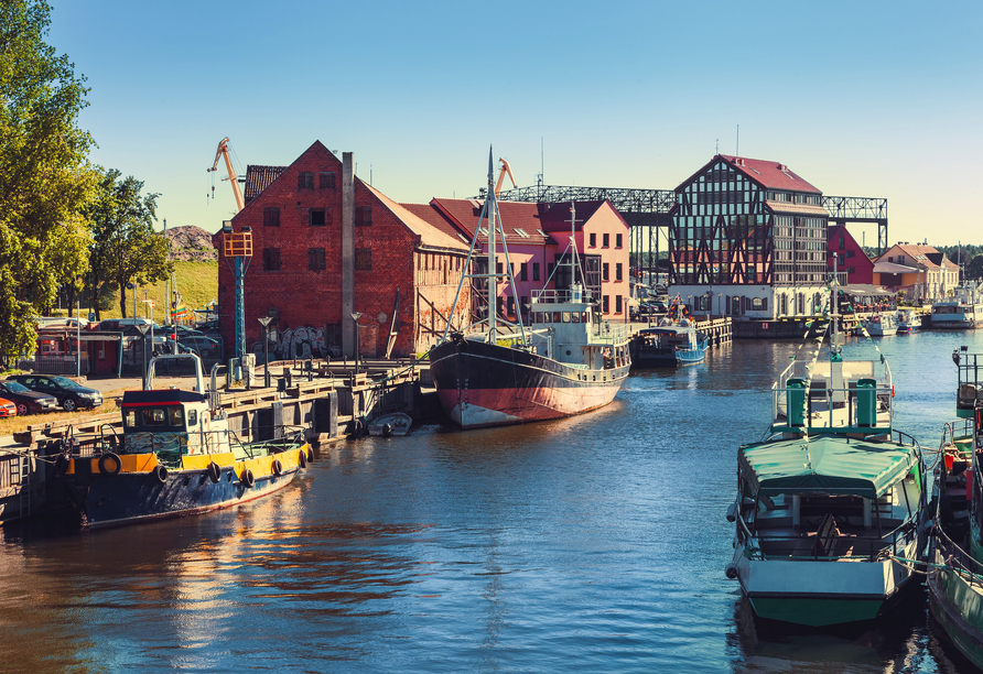 Hafen von Klaipėda in Litauen