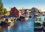 Hafen von Klaipėda in Litauen