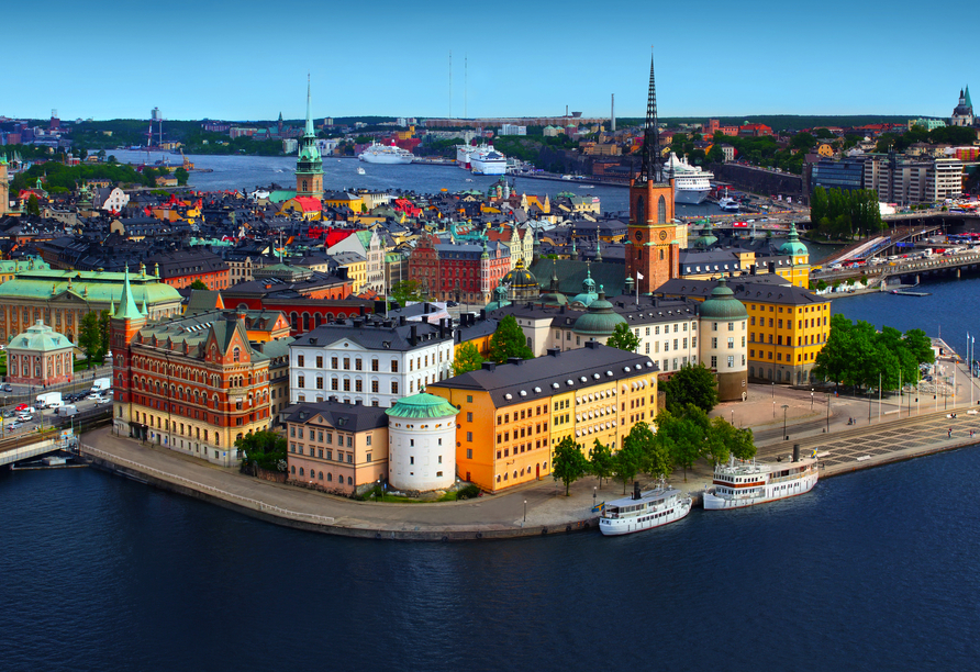 Panorama von Stockholm