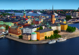 Panorama von Stockholm