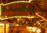 Besuchen Sie den glitzernden Kieler Weihnachtsmarkt...