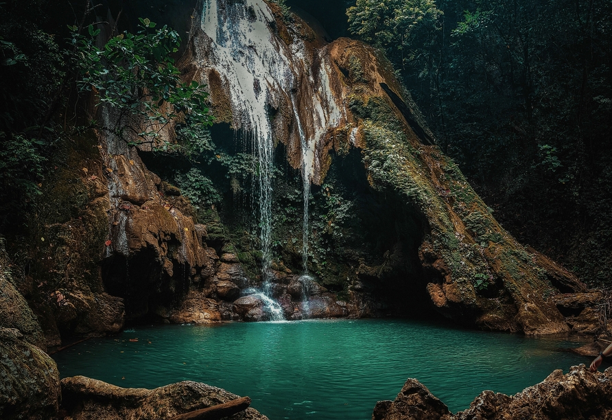 Bantakay Wasserfall auf der Insel Luzon auf den Philippinen