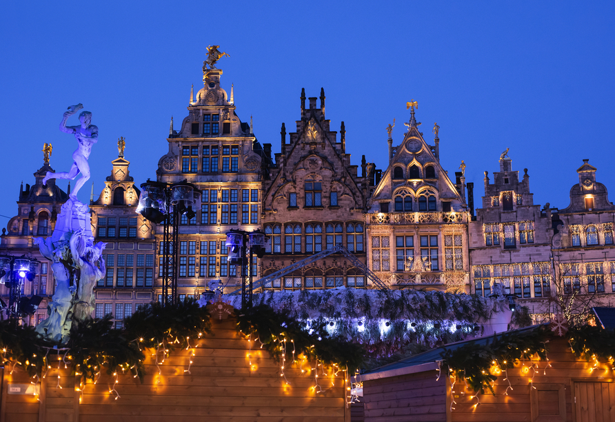 Freuen Sie sich auf das vorweihnachtliche Antwerpen!