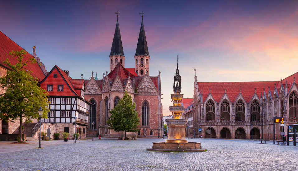 Die historische Altstadt Braunschweigs bietet viele Sehenswürdigkeiten.