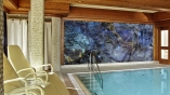 Das Hallenbad im Hotel Bavaria.