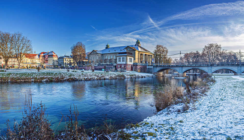Bad Kissingen bietet im Winter eine traumhafte Kulisse.