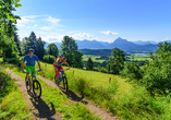 Leihen Sie sich im Hotel ein Fahrrad und erkunden Sie die herrliche Region auf zwei Rädern.