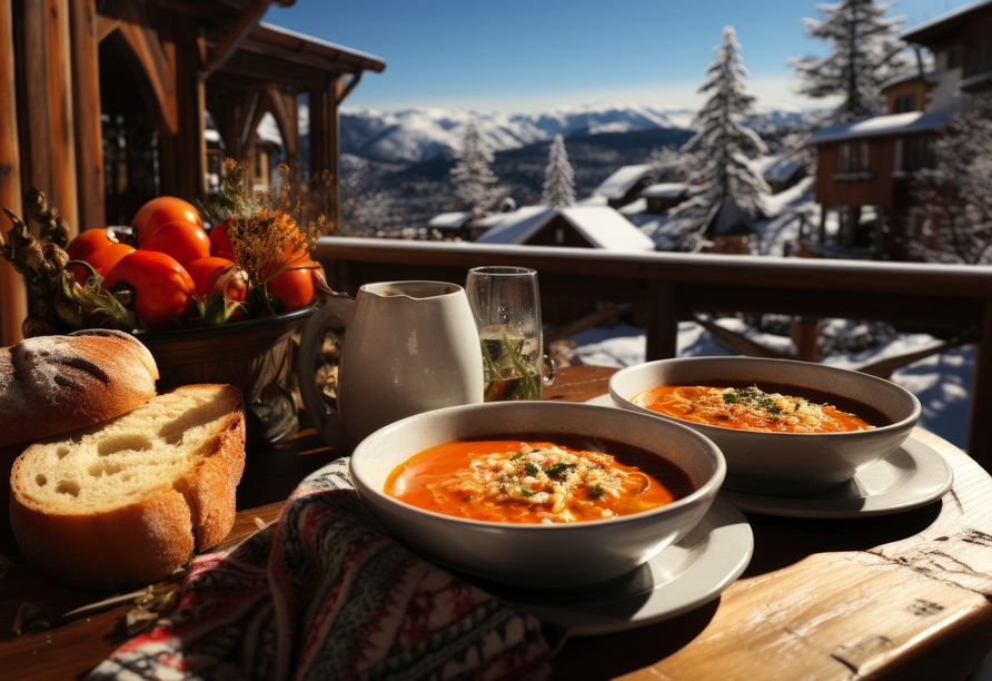 Stärken Sie sich auf einer Alm mit den köstlichen Speisen Österreichs.