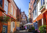 Das Schnoor-Viertel in Bremen versprüht einen zauberhaften Charme.