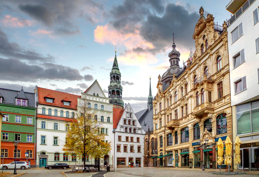 Wenn Sie sich entscheiden auch Zwickau einen Besuch abzustatten, dann sollten Sie den Hauptmarkt in der Altstadt besuchen.