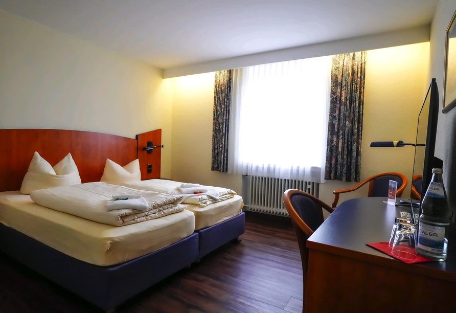 Beispiel eines Doppelzimmers im Hotel Stadt Daun