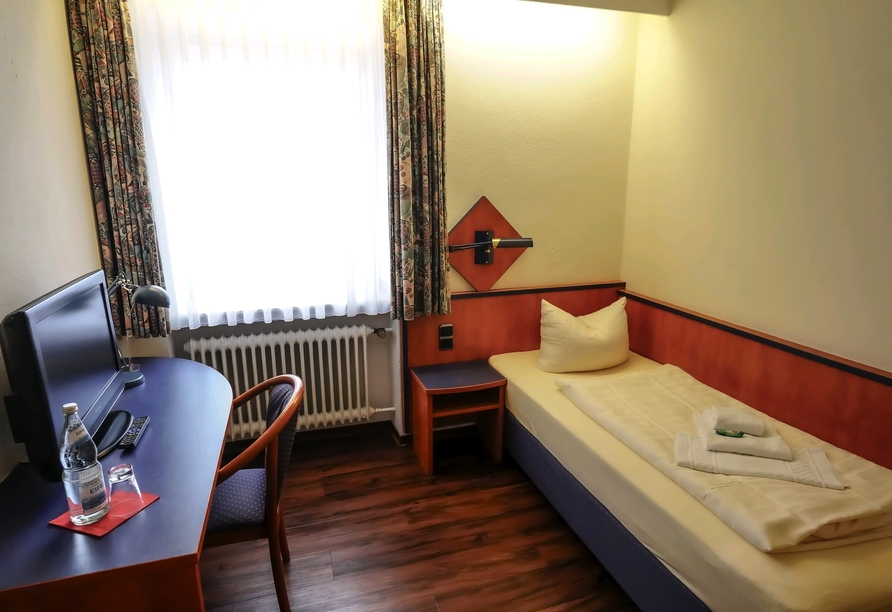 Beispiel eines Einzelzimmers im Hotel Stadt Daun