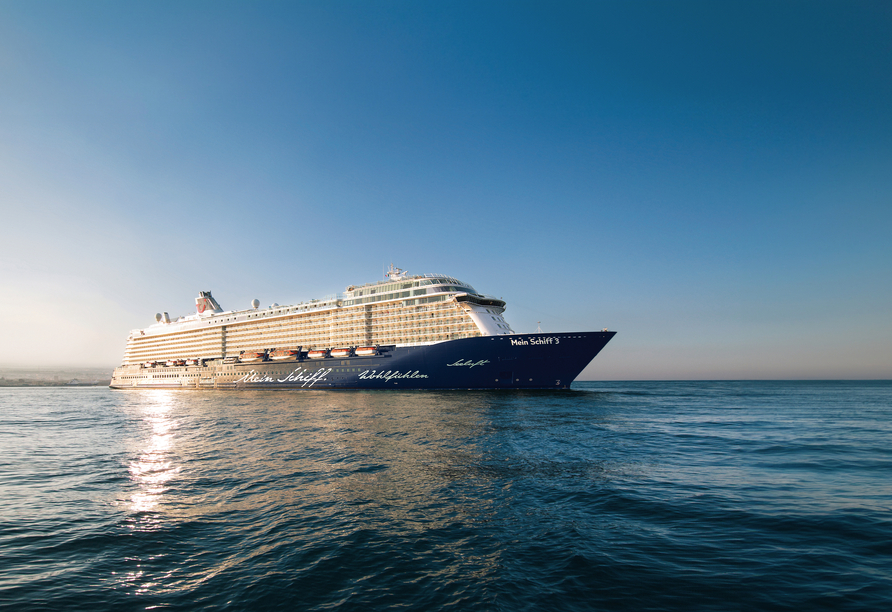 Herzlich willkommen an Bord der Mein Schiff 3!