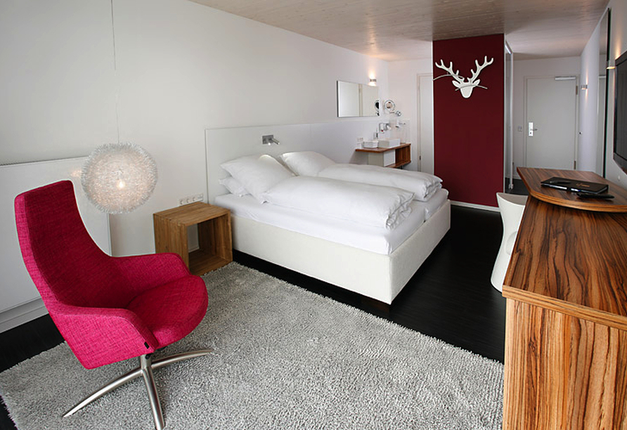 Beispiel eines Komfortzimmers im Hotel Schönbuch