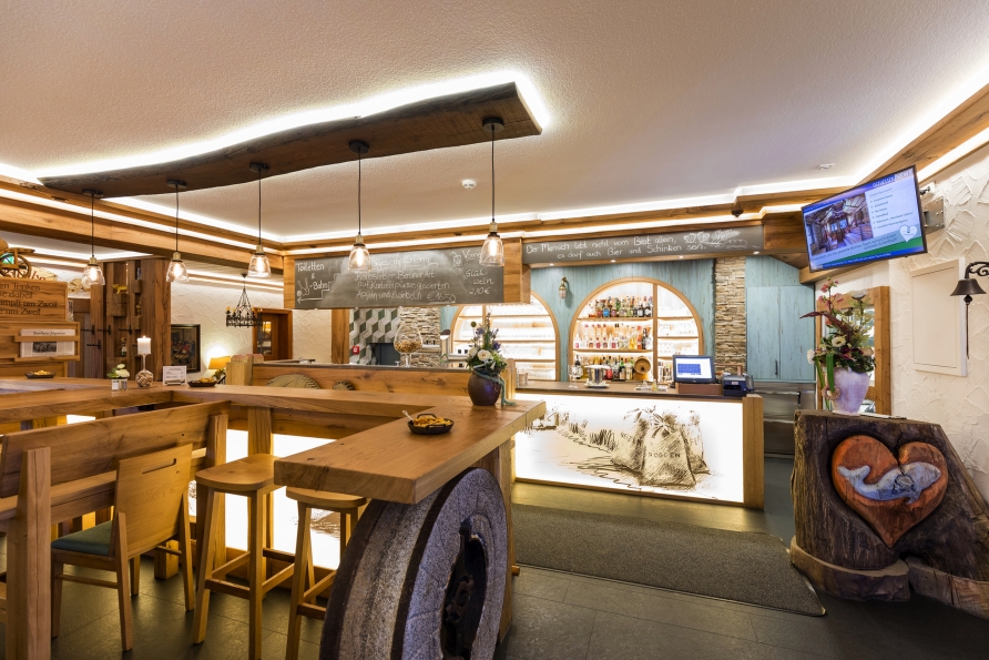 Bar im Hotel Landgasthof Hessenmühle