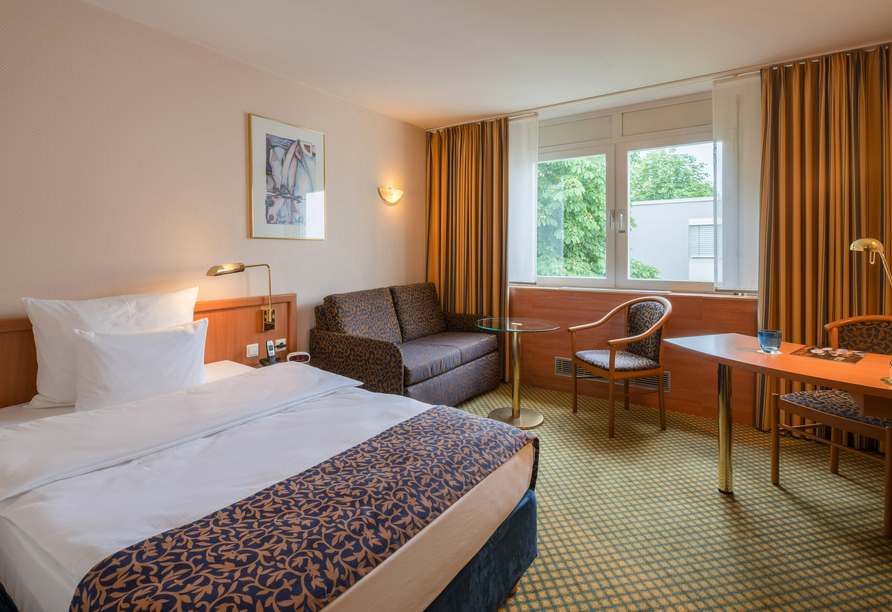 Beispiel eines Doppelzimmers Standard im Best Western Plus Hotel Fellbach-Stuttgart