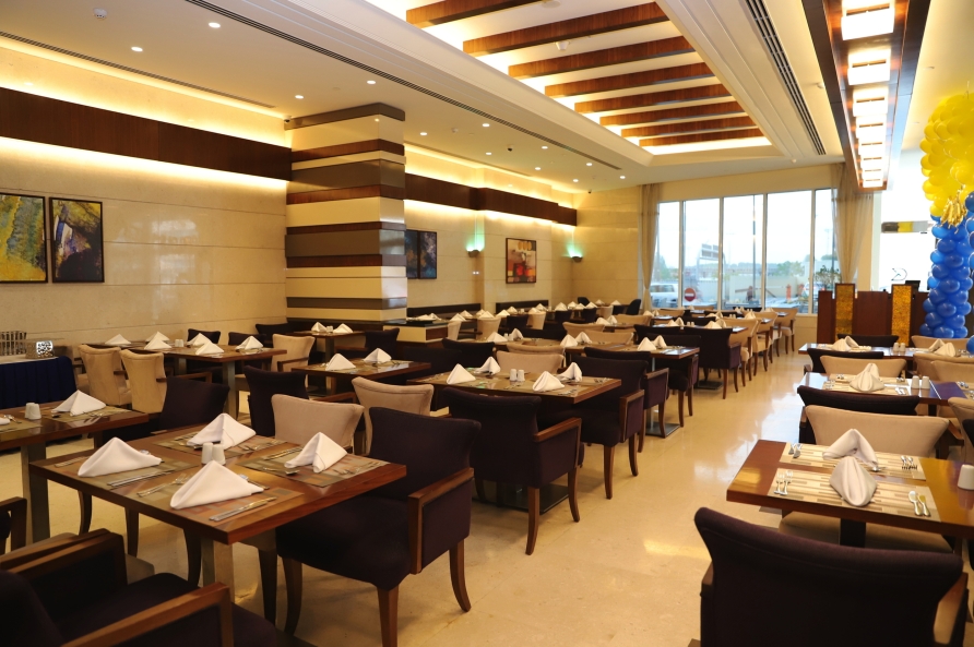 Restaurant im Golden Tulip Media Hotel