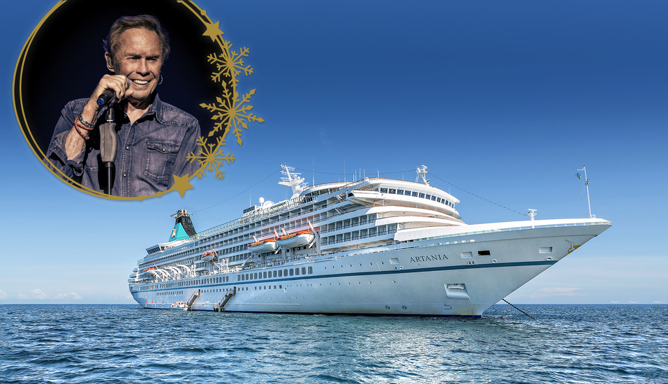 Herzlich willkommen an Bord von Artania – am Reisetermin 07.12.24 erwartet Sie Sänger Peter Kraus live an Bord!
