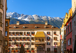 Machen Sie einen Ausflug nach Innsbruck mit dem Goldenen Dach.