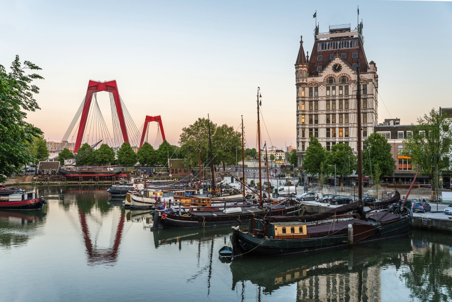Der alte Hafen von Rotterdam