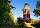 Der Ernst-Moritz-Arndt-Turm auf dem Rugard