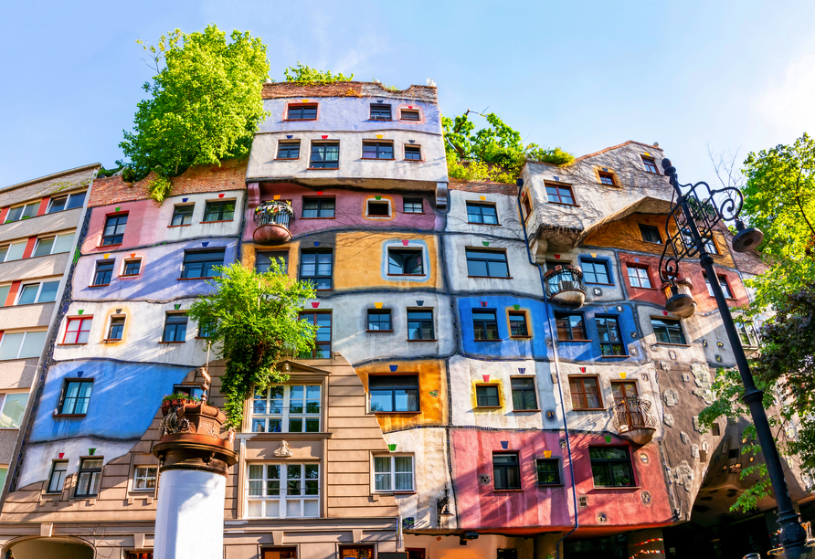 Das Hundertwasserhaus in Wien