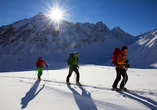 Für Alpinfans sind die Wintermonate ideal.