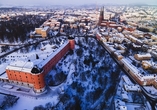 Auf Ihrer Reise lernen Sie auch die Universitätsstadt Uppsala kennen.