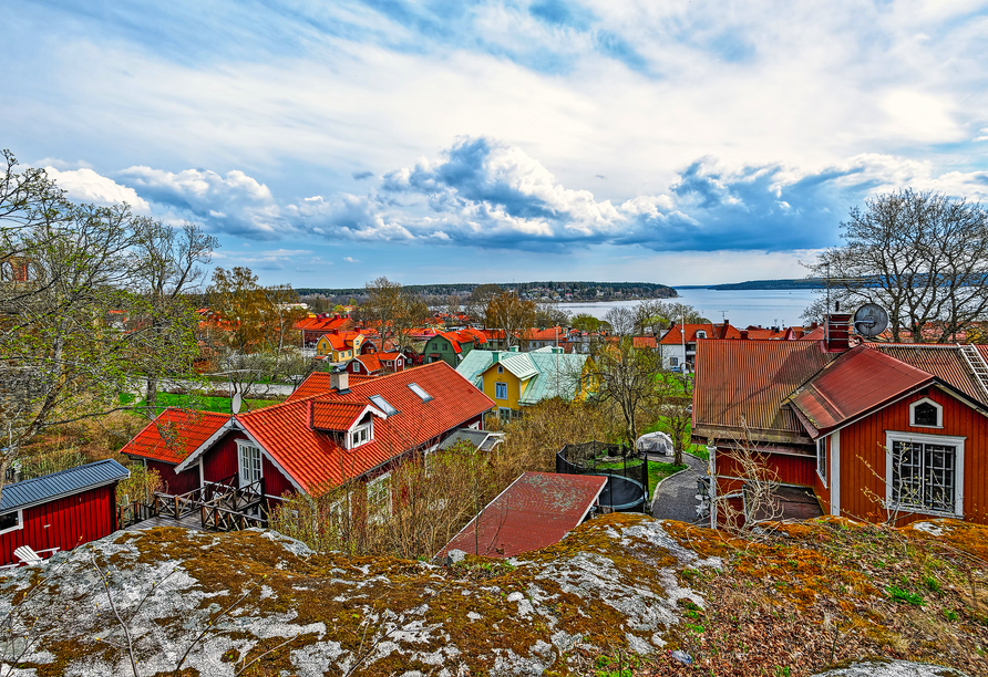 Sie besuchen Sigtuna, die älteste Stadt Schwedens.