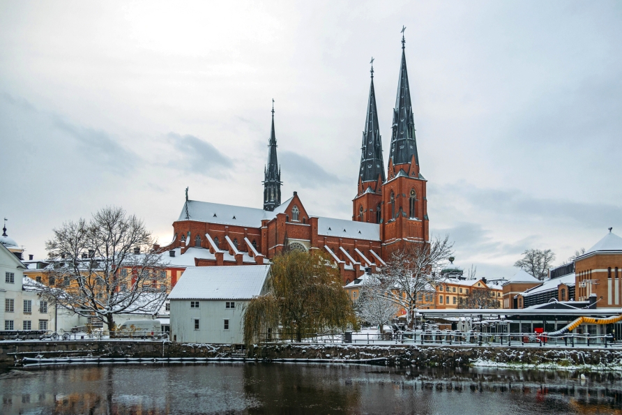 Freuen Sie sich auf die Besichtigung des Doms in Uppsala.