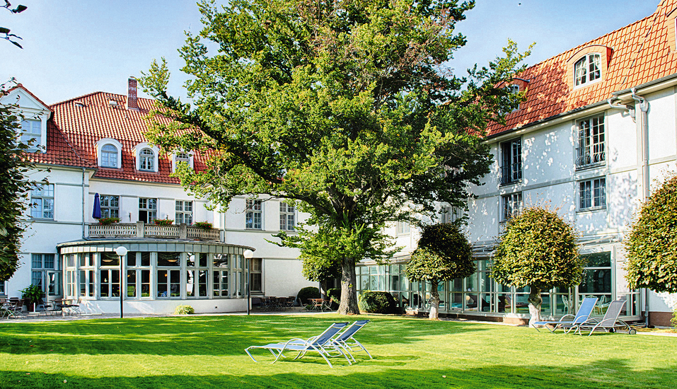 Hotel Villa Heine in Halberstadt, Außenansicht