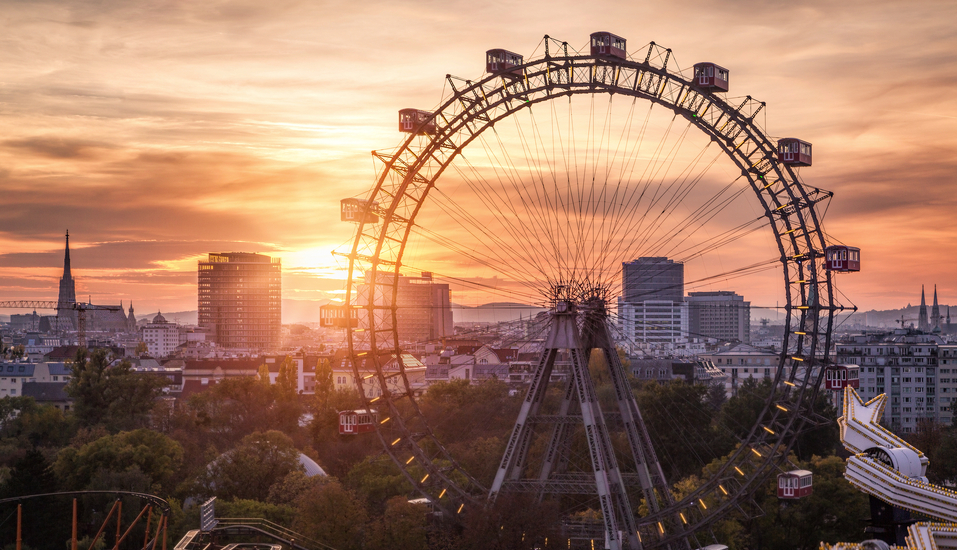Blick über den Wiener Prater 