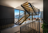Treppenhaus des Hotels Istra