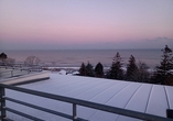 Auch im Winter ist der Ausblick über die Ostsee einfach wunderschön.