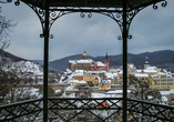 Besuchen Sie Loket und bewundern Sie die mittelalterliche Burg.