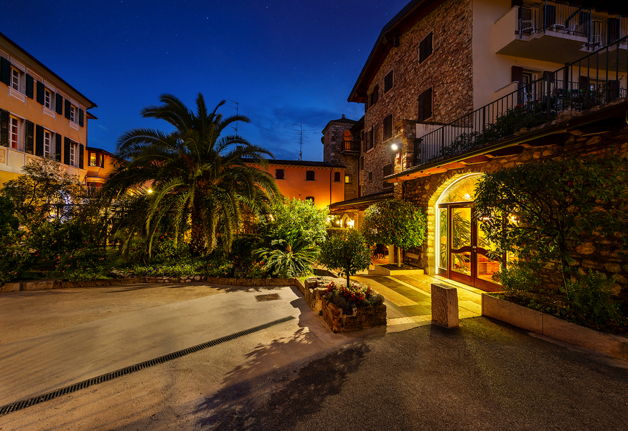 Eingangsbereich des Hotels Antico Monastero
