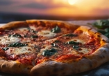 Genießen Sie leckere Pizza in Italien!