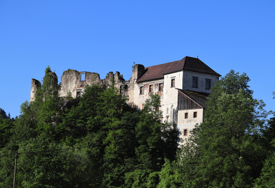 Die Burg Reichenstein und das dazugehörige Burgenmuseum in Tragwein ist ein spannendes Ausflugsziel.