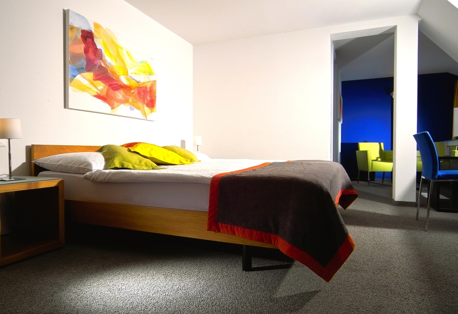 Beispiel eines Doppelzimmers im Hotel Central in Weggis