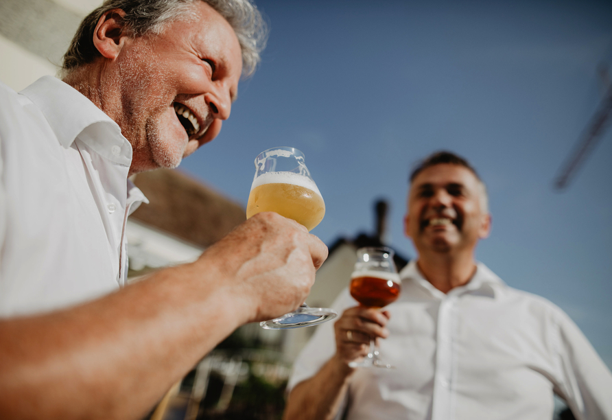 Das Mühlviertel gilt als größte Hopfenanbauregion in Österreich – probieren Sie unbedingt das regionale Bier!