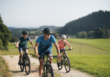 Entdecken Sie die vielseitige Region bei einer gemütlichen Fahrradtour.