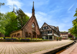 Die evangelische Klosterkirche und ihre teils erhaltene Vorhalle
