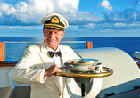Herzlich willkommen an bord von Alisa - es erwartet Sie Kapitän Morten Hansen!