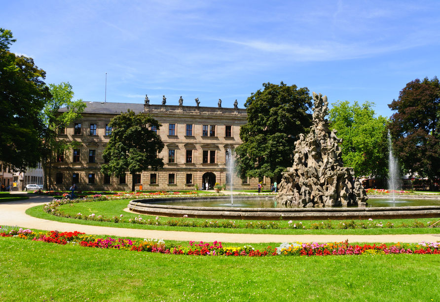 Der Schlossgarten von Erlangen ist ein herrliches Ausflugsziel.
