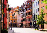 Die wunderschöne Altstadt von Nürnberg ist nicht weit entfernt.
